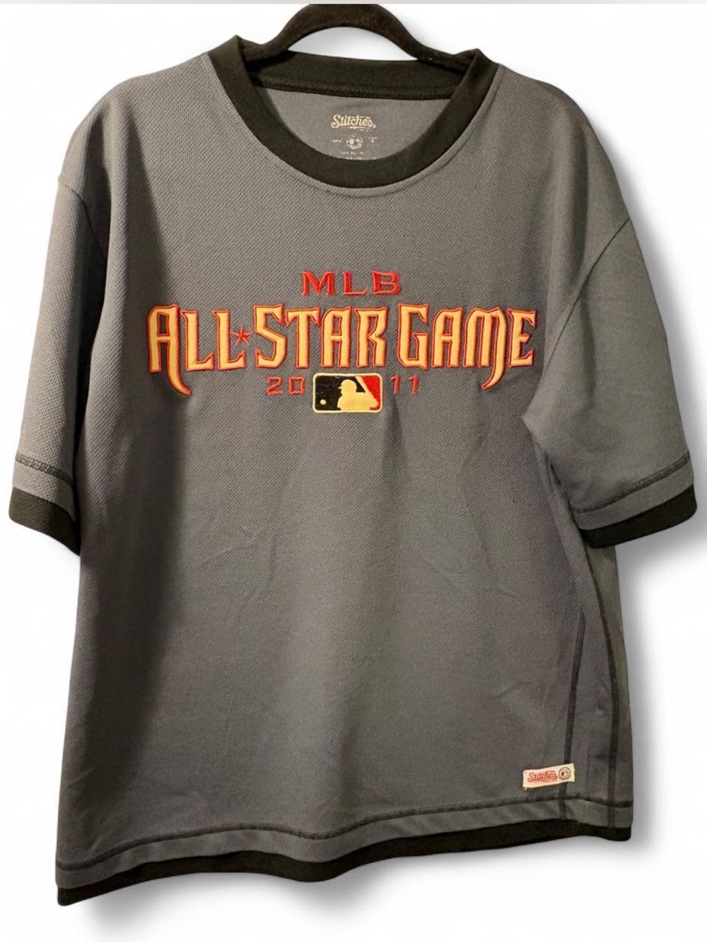 Vintage MLB All-Star Game 2011 Grey Short Sleeve Jersey Tee